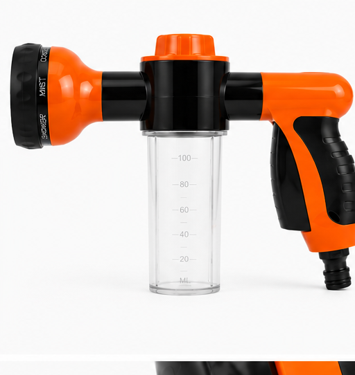 Pet foam spray gun