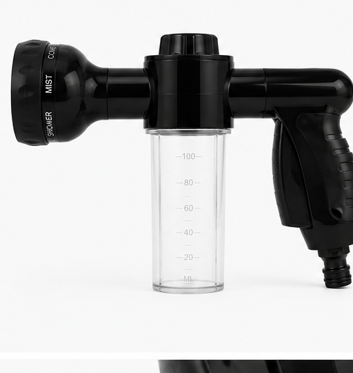 Pet foam spray gun