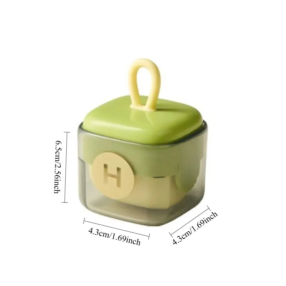 Square Shape Washable Lint Roller Reusable Strong Sticky Hair Dust Remover Cute Portable Cleaning Tool for Clothes Furniture