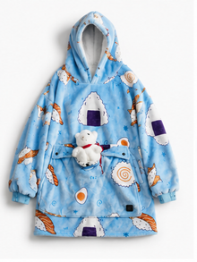 Heated pet hoodie