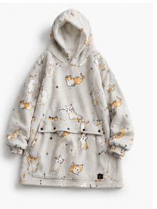 Heated pet hoodie