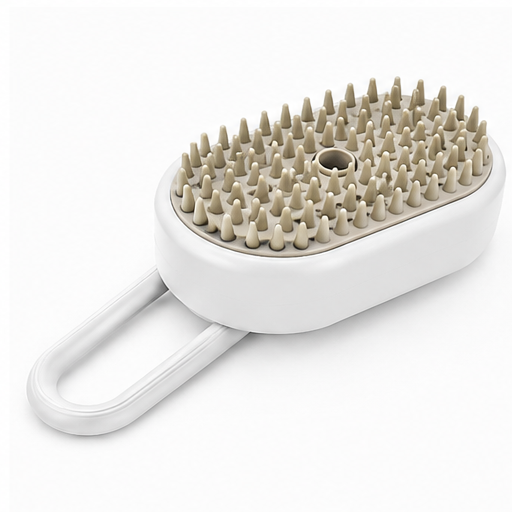 Electric pet steam brush